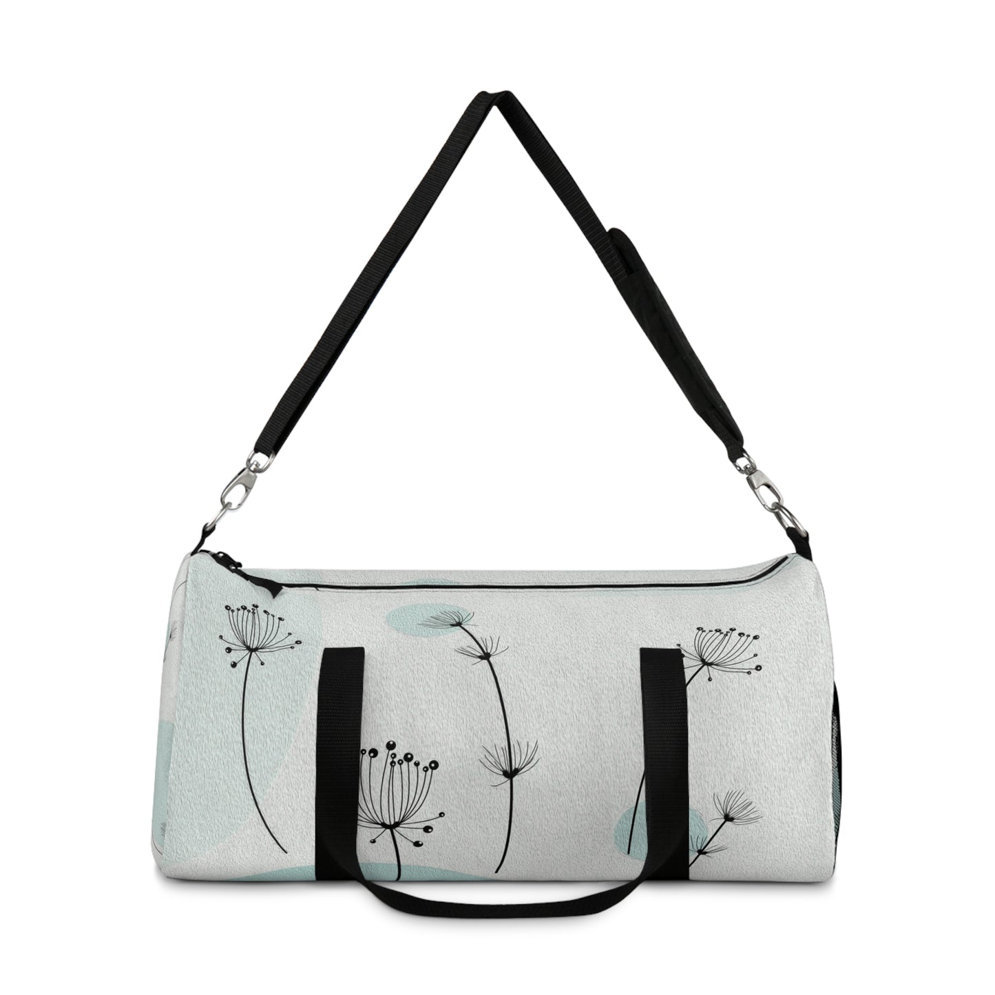 Floral Duffel Bag - Stylish Travel Companion, Gym Use, Weekender, Eco-Friendly Tote, Fitness Gear