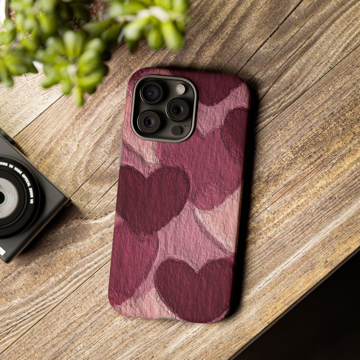 Heartfelt Phone Case, Tough Cases for Love, Stylish Heart Phone Cover, Valentine's Day Gift, Romantic Gift Idea
