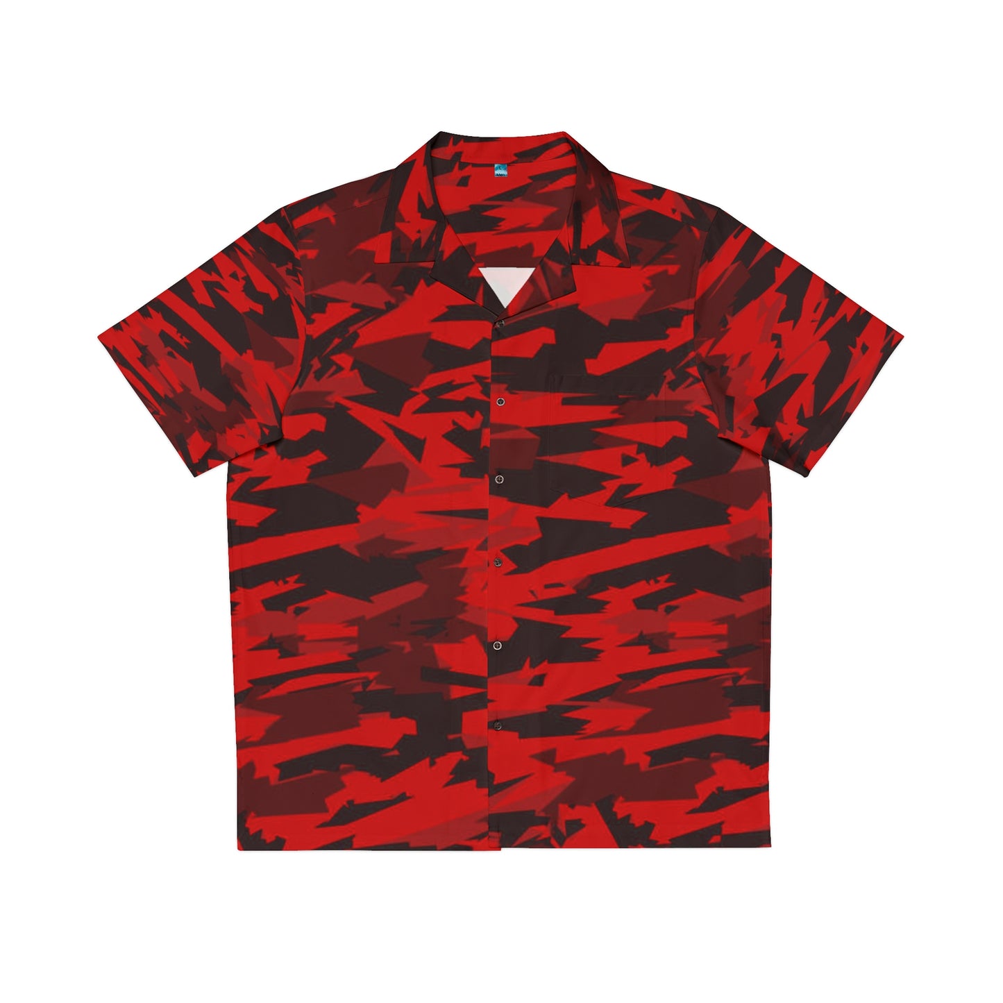 Vibrant Men's Hawaiian Shirt, AOP Partywear, Beach Vacation Top, Summer Attire, Casual Wear, Unique Gift Idea