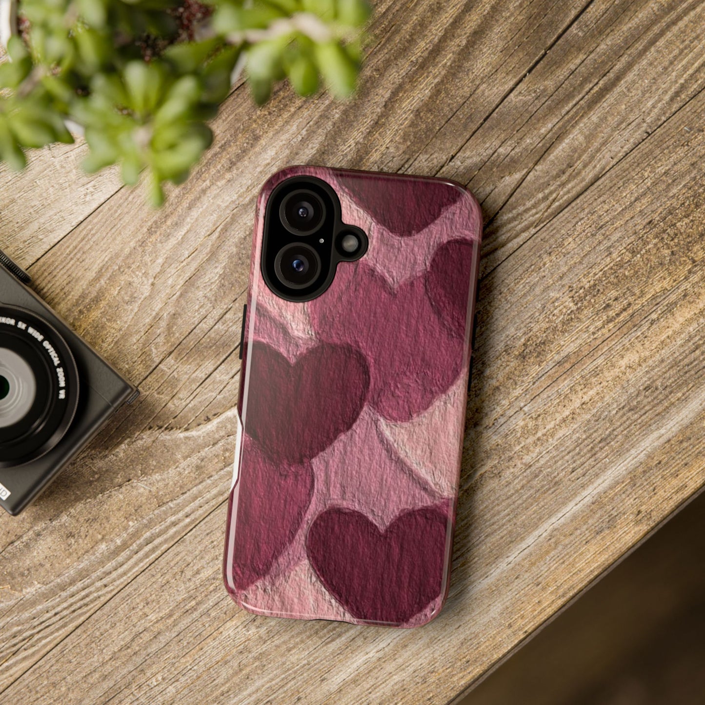 Heartfelt Phone Case, Tough Cases for Love, Stylish Heart Phone Cover, Valentine's Day Gift, Romantic Gift Idea