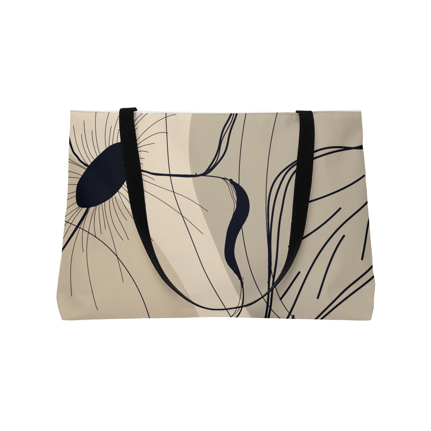 Stylish Floral Weekender Tote Bag | Travel, Beach, Gym, Shopping, Gift