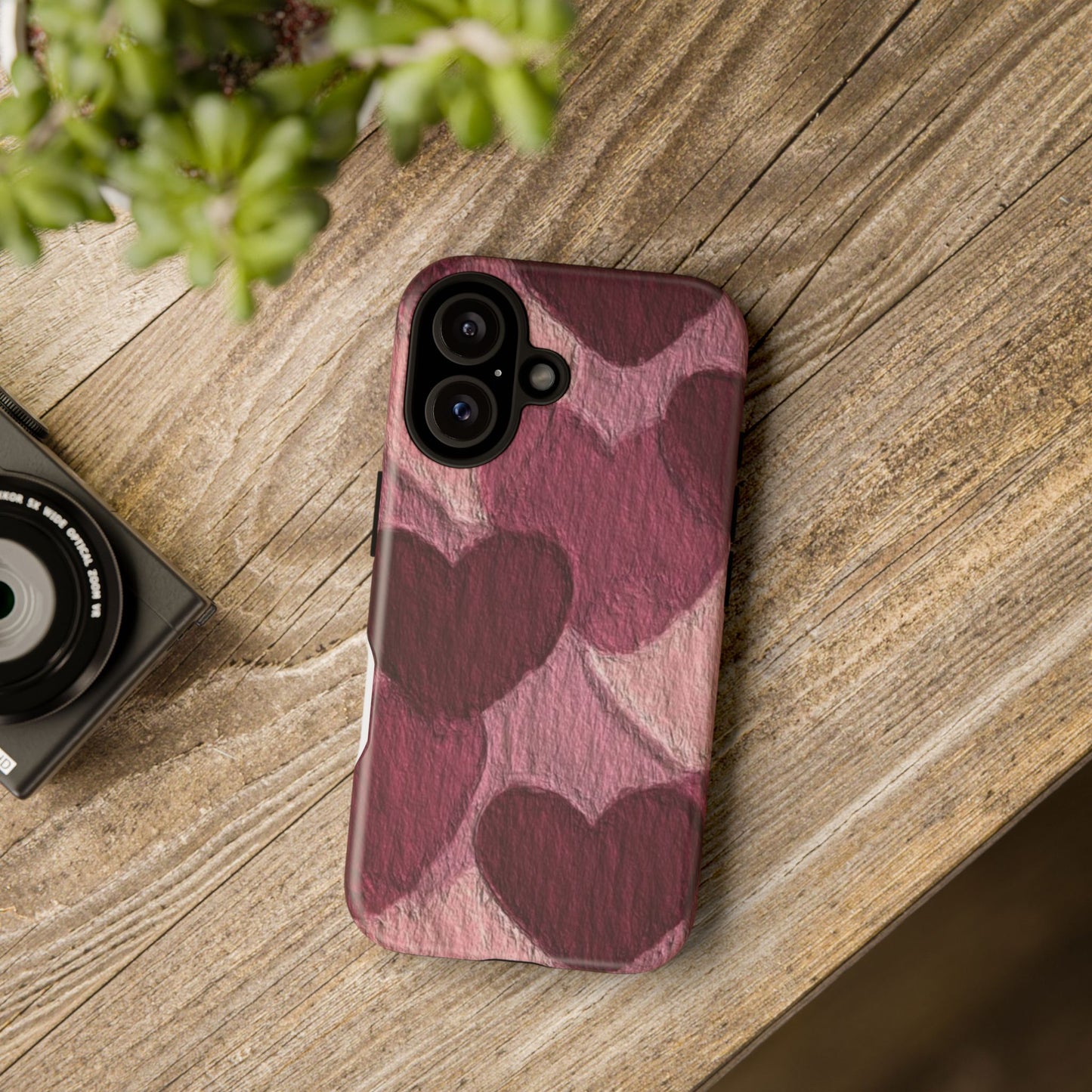 Heartfelt Phone Case, Tough Cases for Love, Stylish Heart Phone Cover, Valentine's Day Gift, Romantic Gift Idea