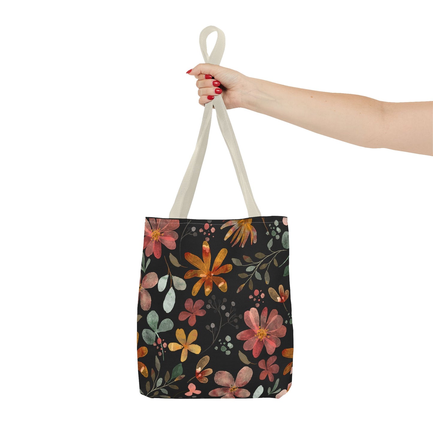 Floral Tote Bag, Boho Style.