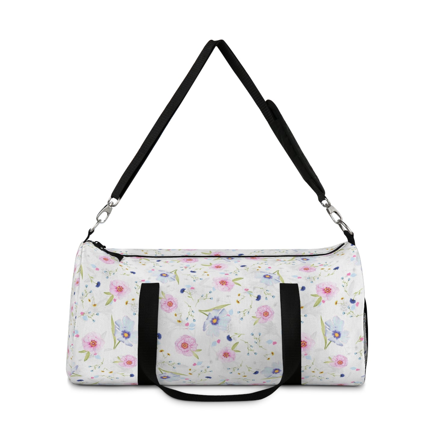 Floral Pattern Duffel Bag | Travel, Gym, Weekend Getaways, Workout, Floral Tote