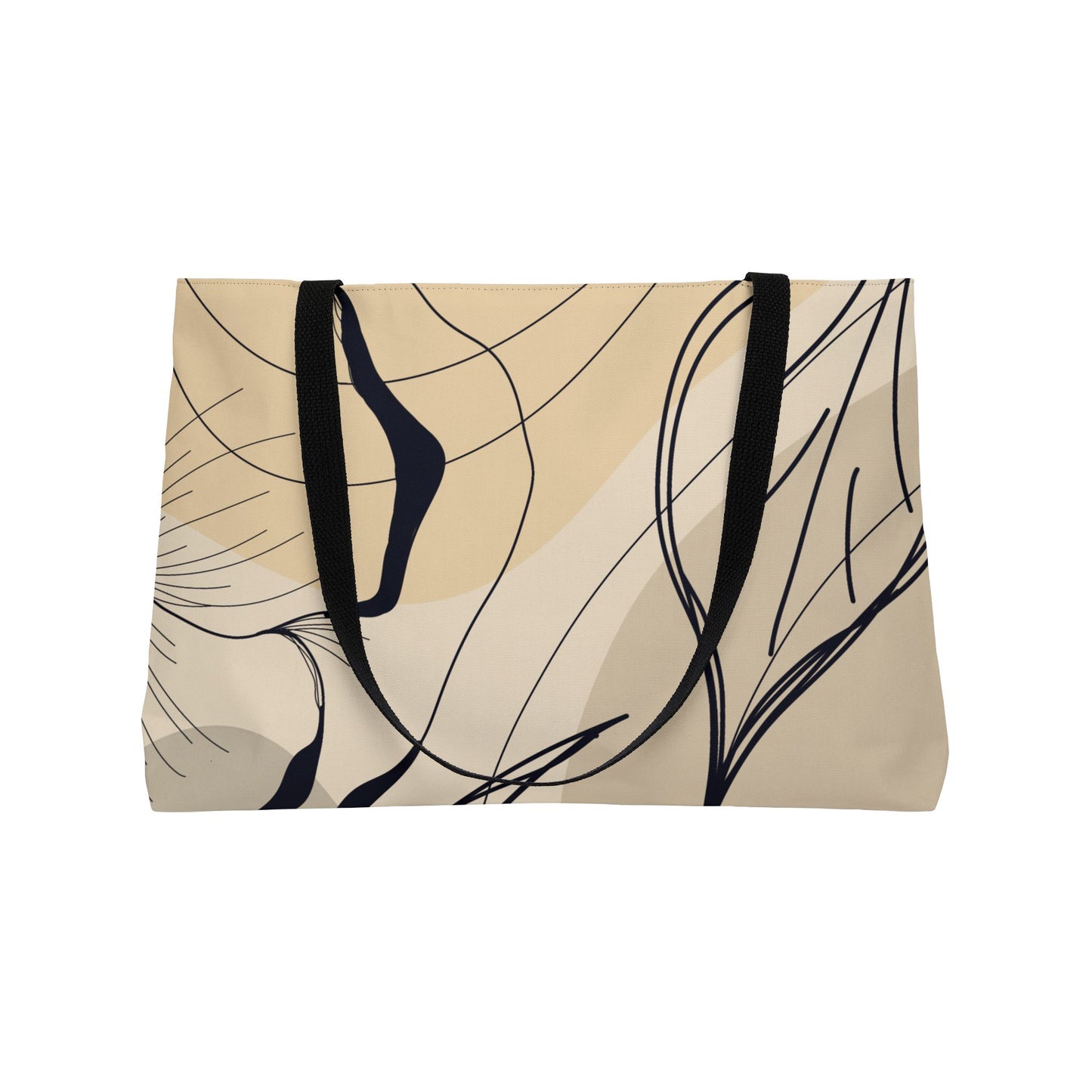 Stylish Floral Weekender Tote Bag | Travel, Beach, Gym, Shopping, Gift