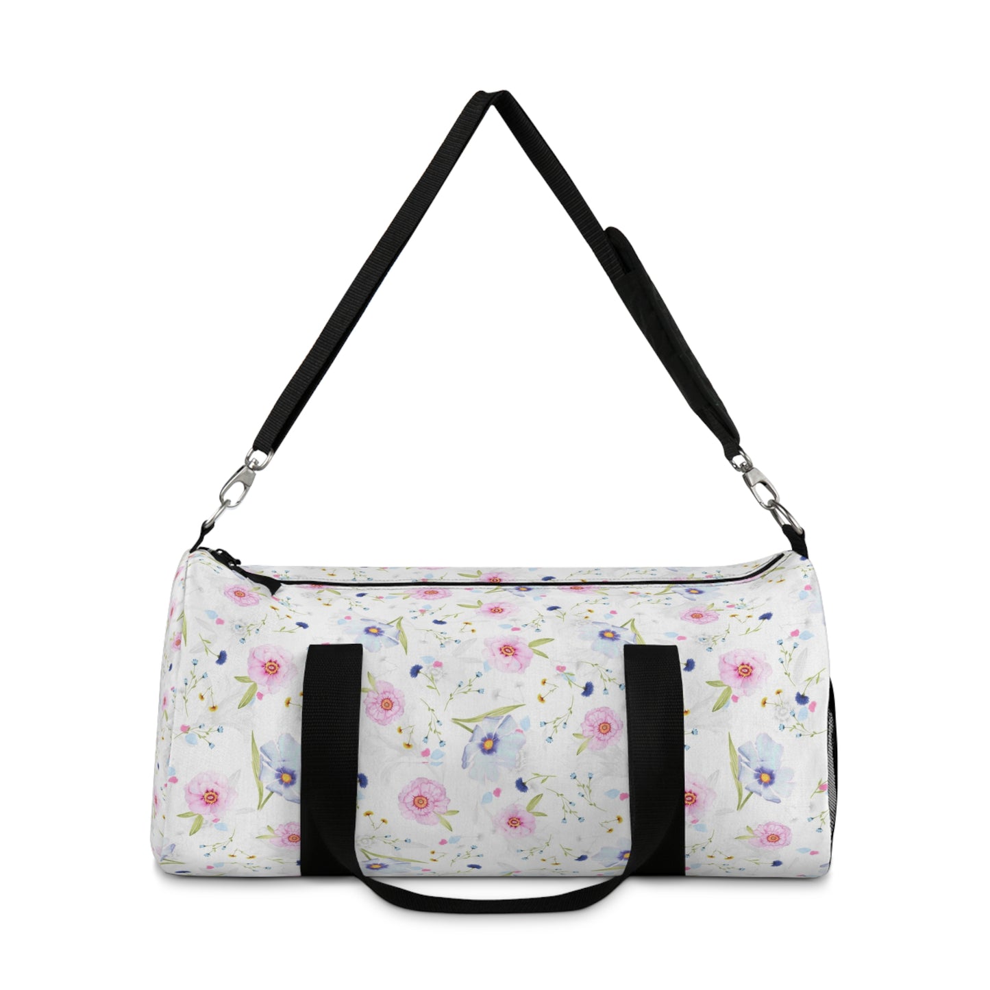 Floral Pattern Duffel Bag | Travel, Gym, Weekend Getaways, Workout, Floral Tote