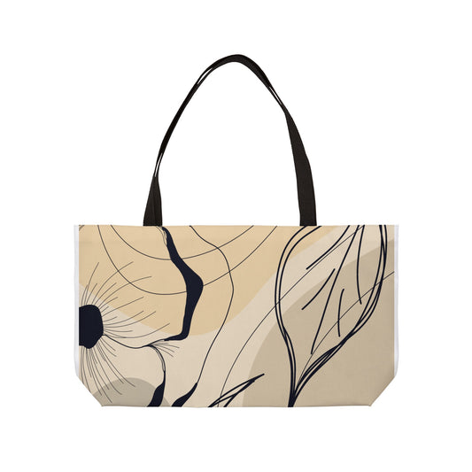 Stylish Floral Weekender Tote Bag | Travel, Beach, Gym, Shopping, Gift