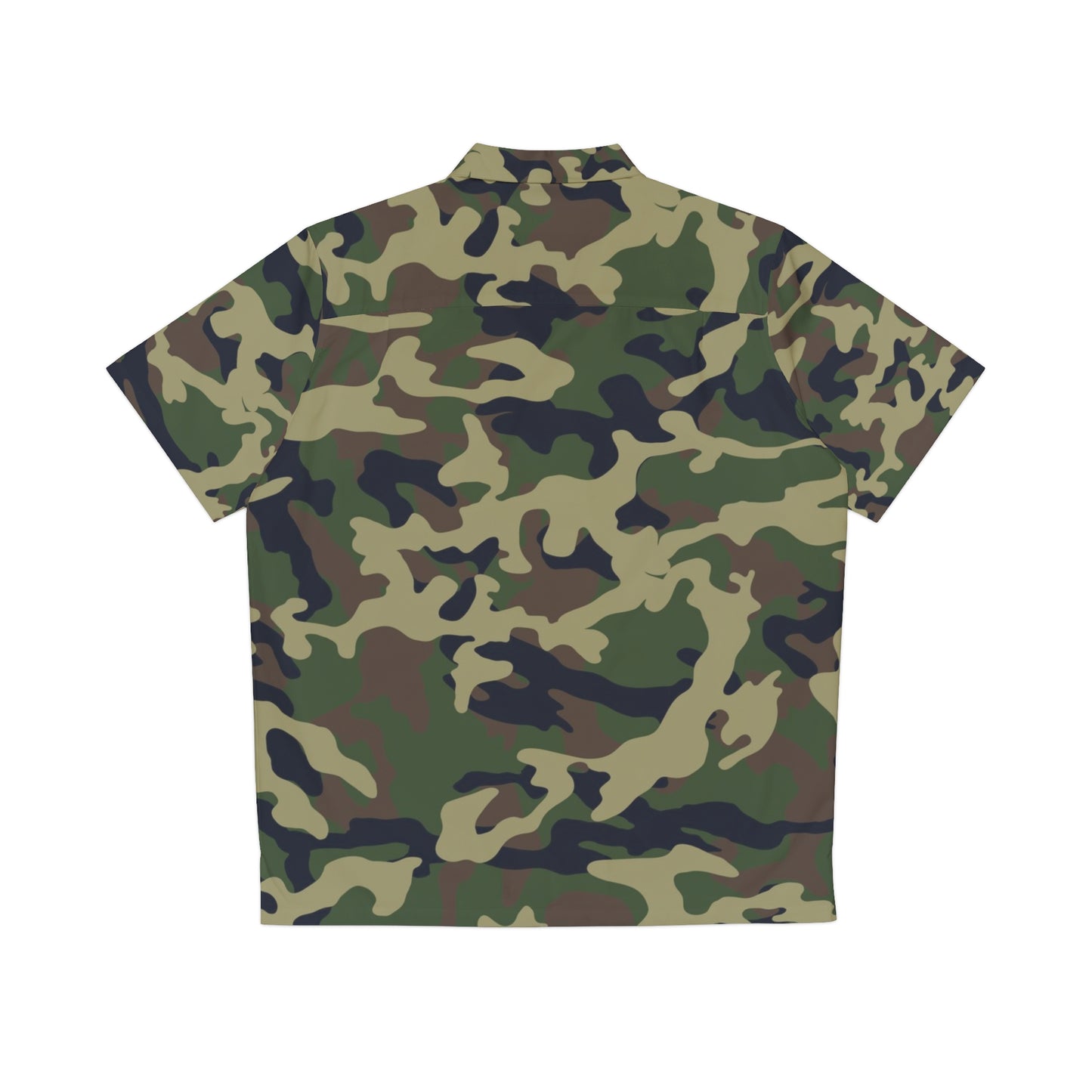 Camo Hawaiian Shirt for Adventure Seekers, Summer Wear, Beach Shirt, Casual Fashion, Outdoor Shirt, Vacation Style