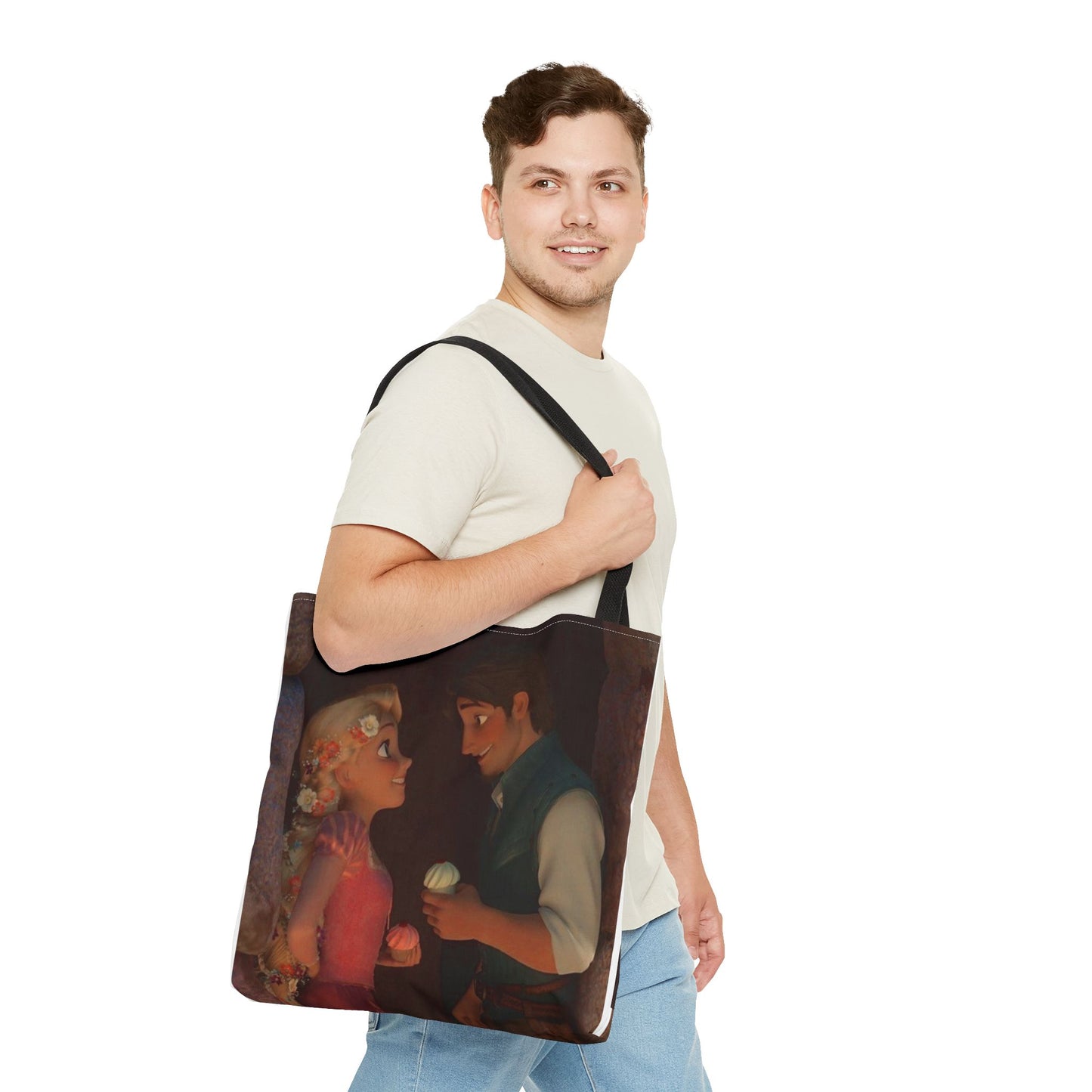 Whimsical Illustrative Tote Bag, Cute Bag for Shopping, Eco-Friendly Gift, Beach Bag, Fun Accessory for Everyday Use