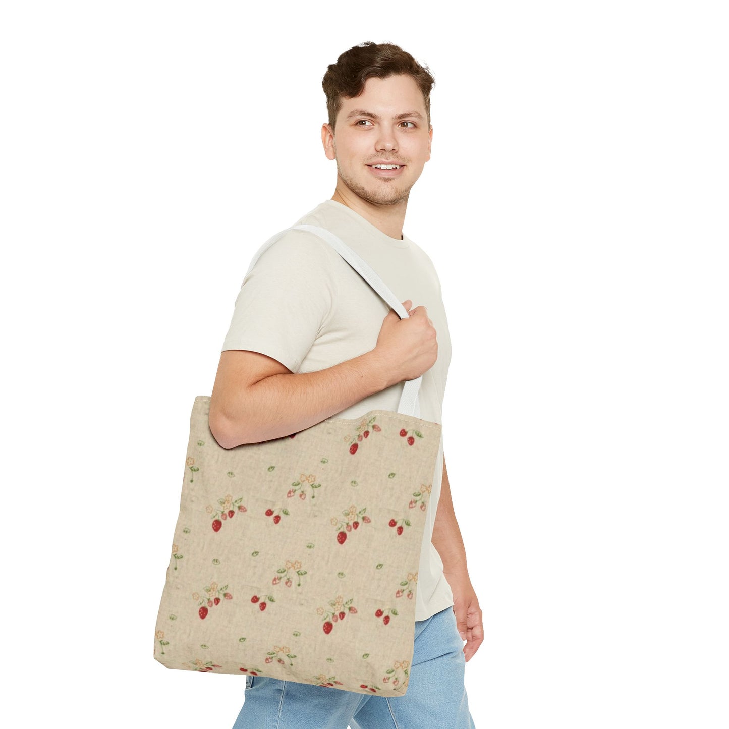 Chic Floral Tote Bag, Everyday Carryall, Eco-Friendly Bag, Gift for Her, Shopping Companion, Spring Fashion Essential