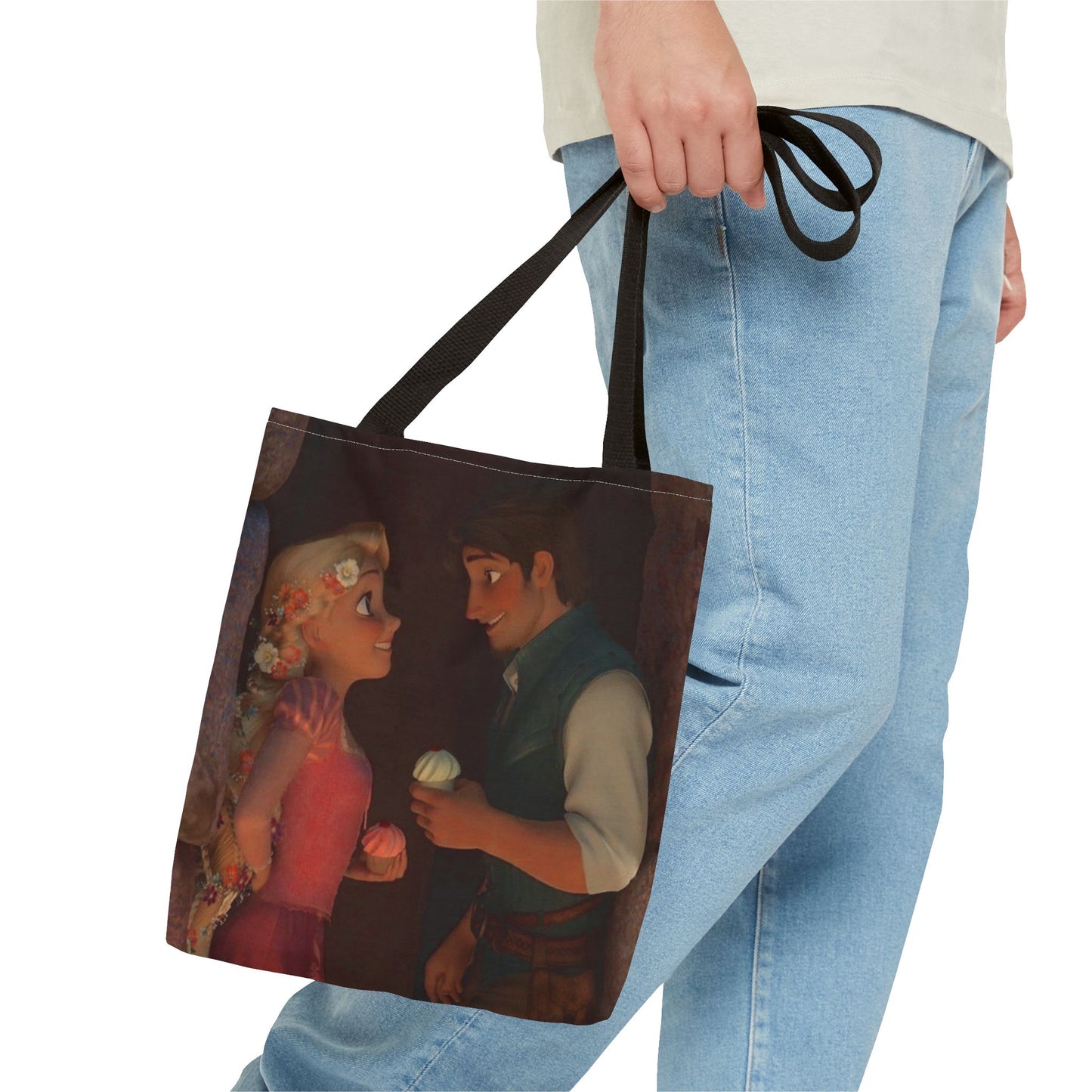 Whimsical Illustrative Tote Bag, Cute Bag for Shopping, Eco-Friendly Gift, Beach Bag, Fun Accessory for Everyday Use