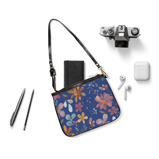 Chic Floral Small Shoulder Bag | Stylish Crossbody Purse for Everyday Wear, Travel, Festivals, Gift Ideas, Women