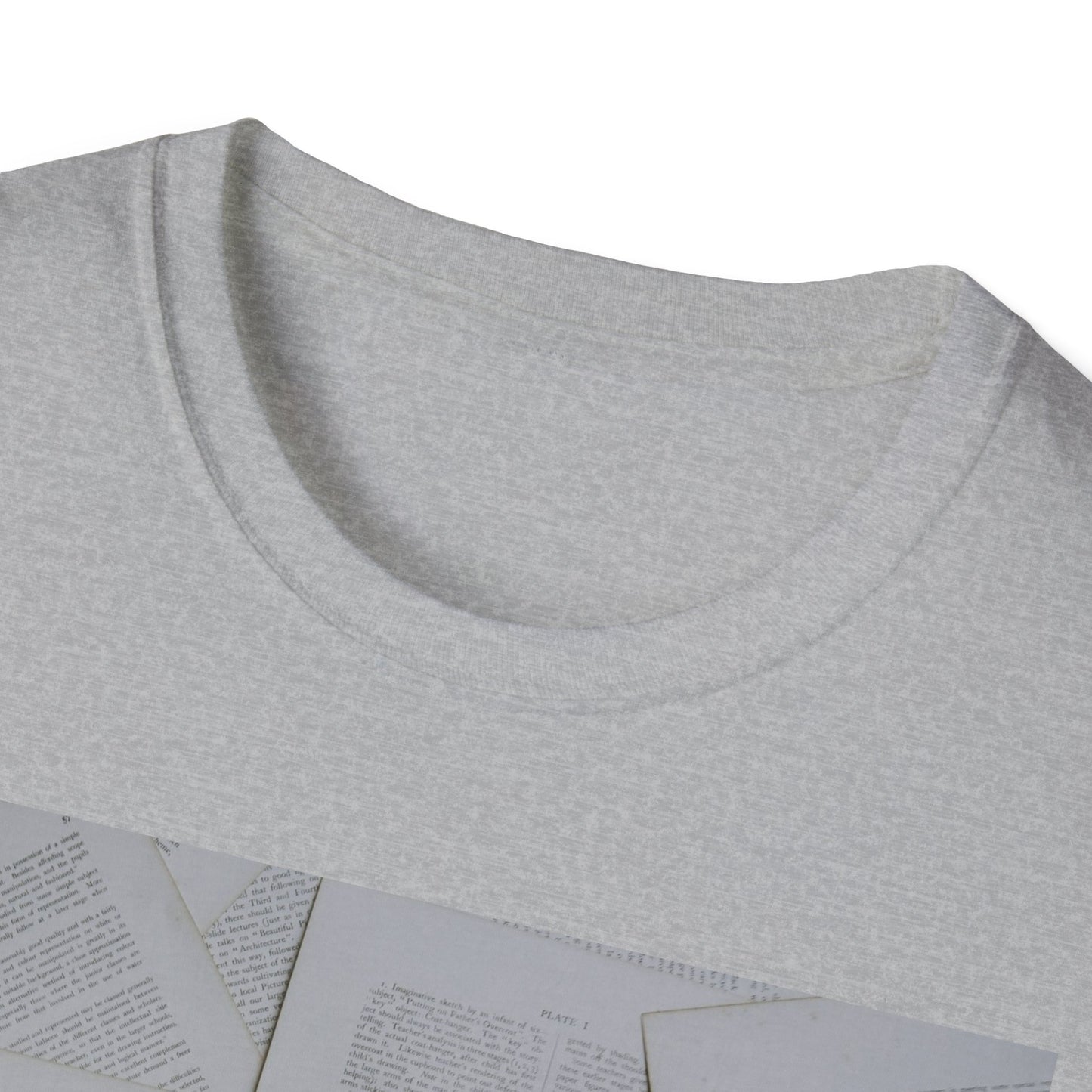 Romantic Floral T-Shirt for Book Lovers, Aesthetic Tee for Gifts, Casual Wear, Unisex Soft Style Top, Perfect for Birthdays, Anniversaries